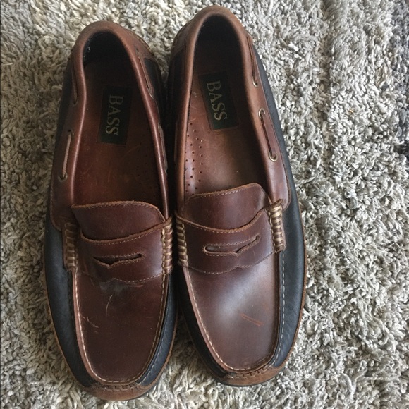 Bass Other - Preloved Men’s Leather Bass Loafers
